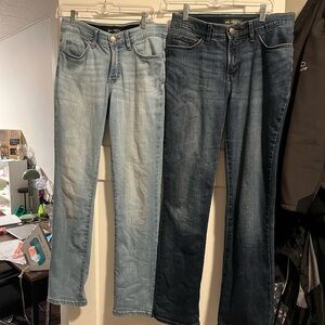 Lot of 2 Womens Lee jeans size 6